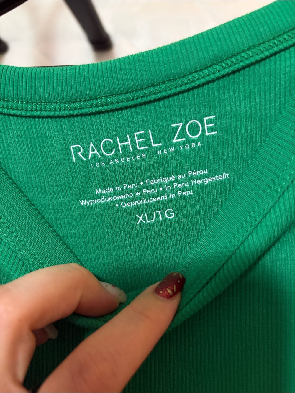 Rachel Zoe Vibrant Green Sleeveless Tank - Picture 2 of 3
